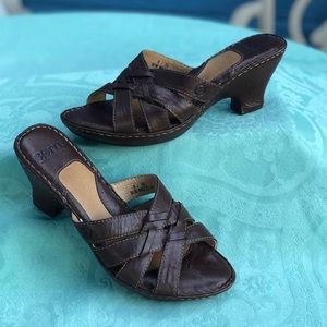 Born Brown Sandals